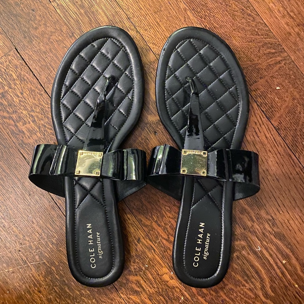Cole Haan black sandals